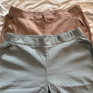 TWO pairs Modern  Ambition Travel ankle pants